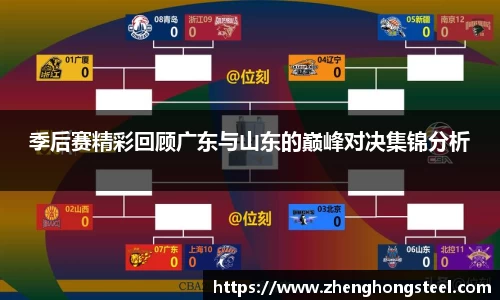 季后赛精彩回顾广东与山东的巅峰对决集锦分析
