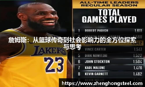 詹姆斯：从篮球传奇到社会影响力的全方位探索与思考